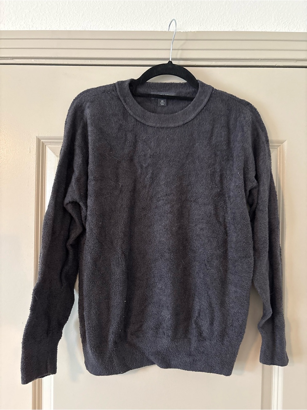 Barefoot Dreams Women’s Cozy Crewneck Sweater - Charcoal